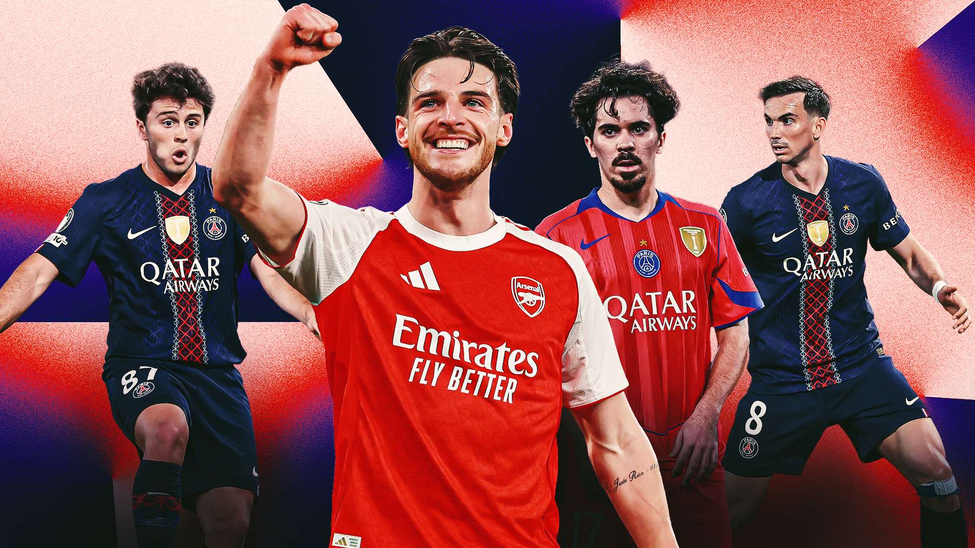 Declan Rice Faces PSG Midfield Test in Champions League Final