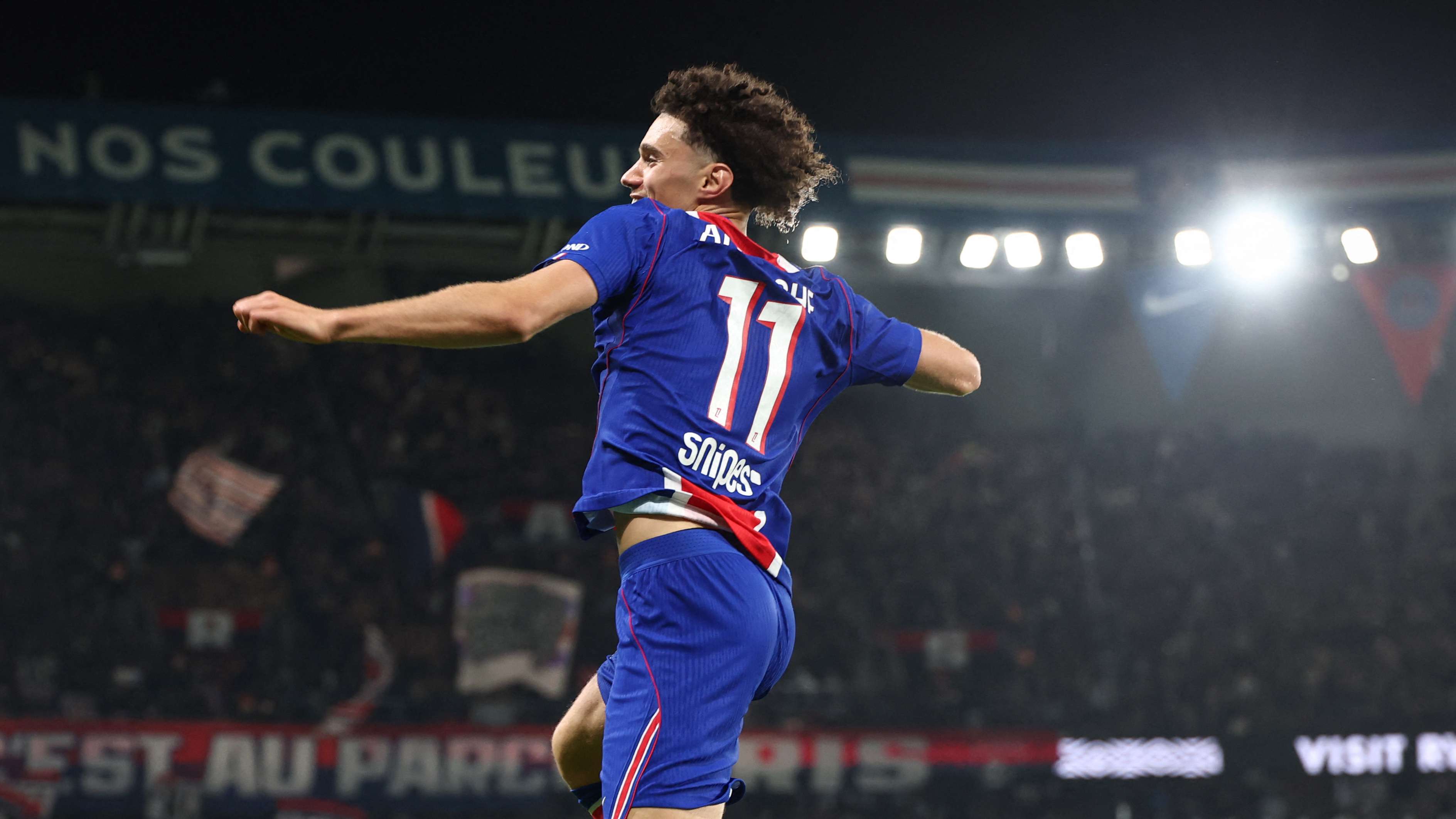 Akliouche Scores Maiden PSG Goal in 3-1 Win Over Le Mans