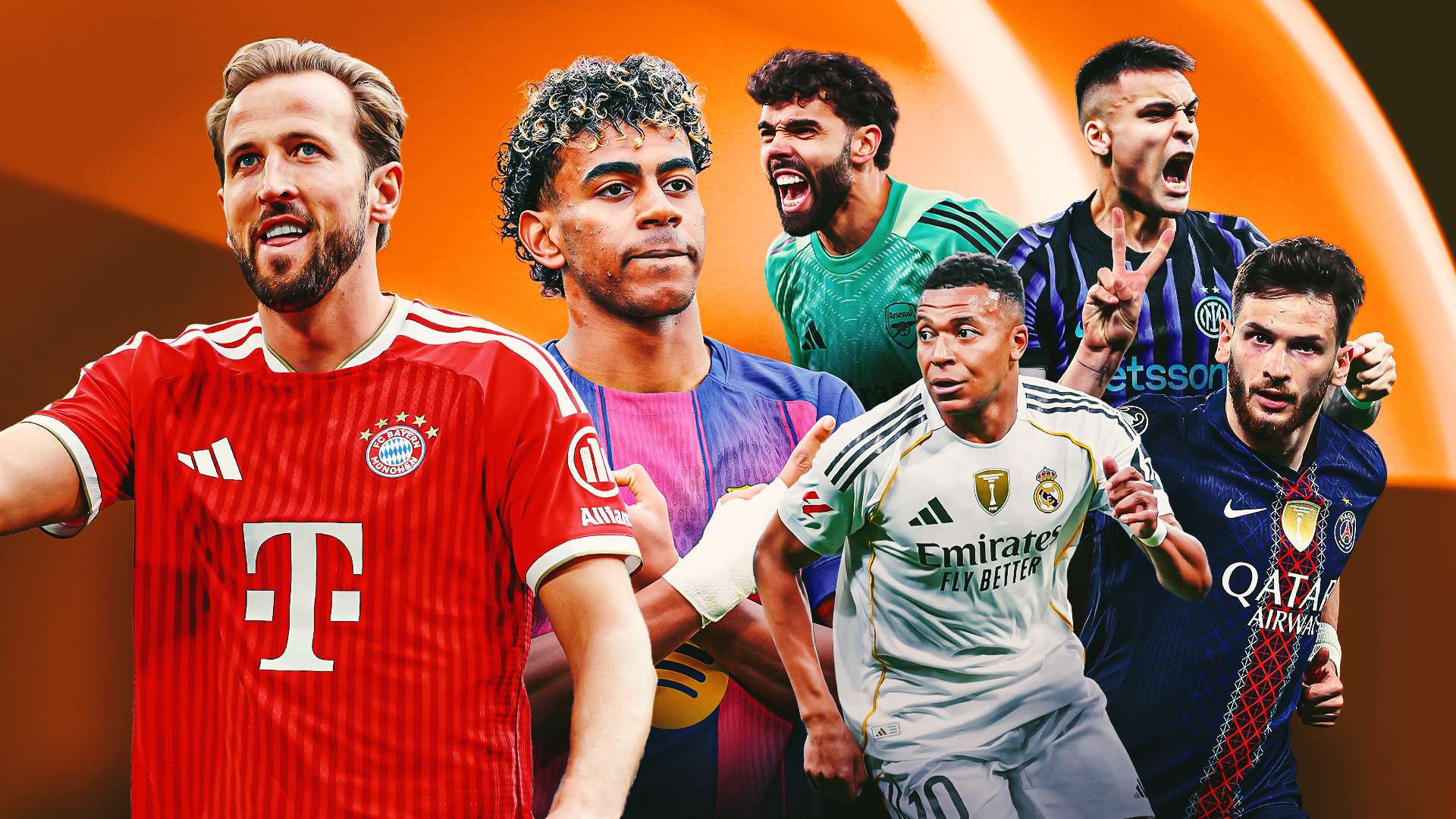 Europe's Best 50 Players 2025-26: Kane, Yamal Lead Ranked