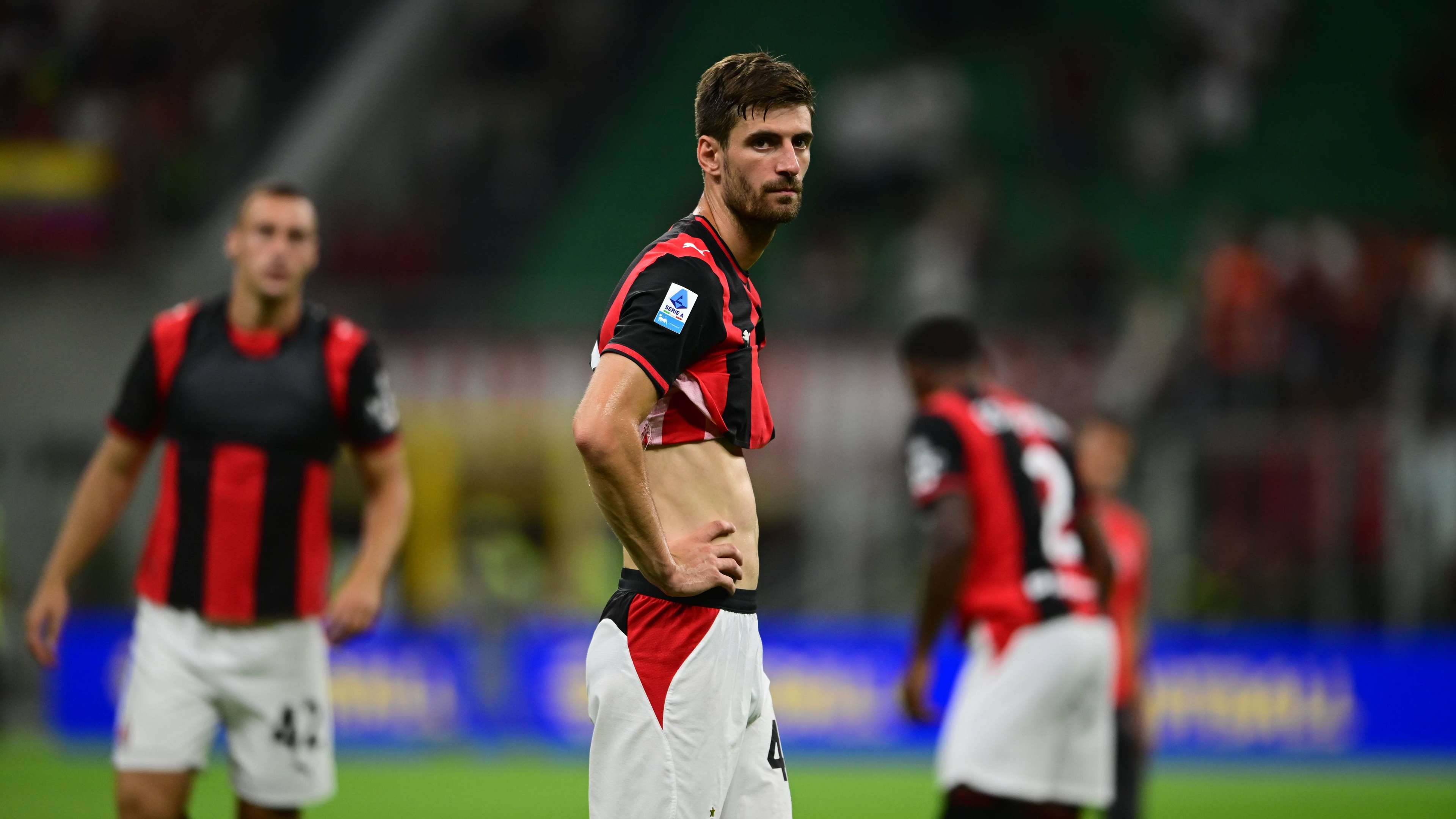 Milan Squad Returns to Training; Gabbia Doubtful for Lazio